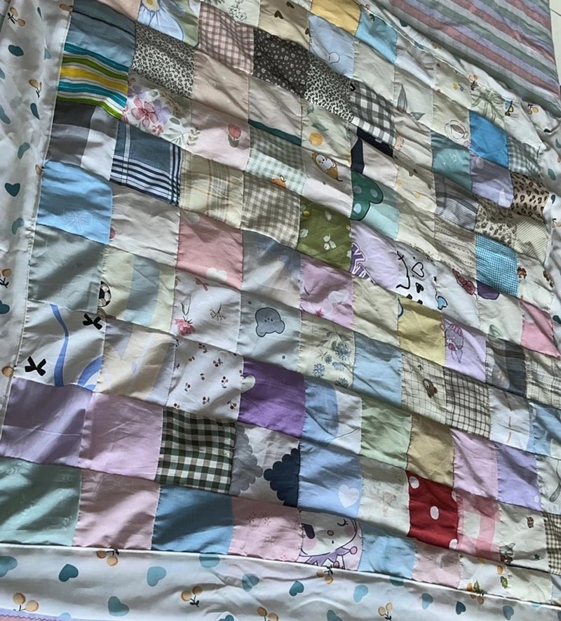LMAEZNER 7 قطع قماش قطن 20" × 20" لوازم صنع DIY لتجميع اللحاف - Image 5